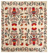 UNUSUAL FOUR BLOCK COTTON APPL