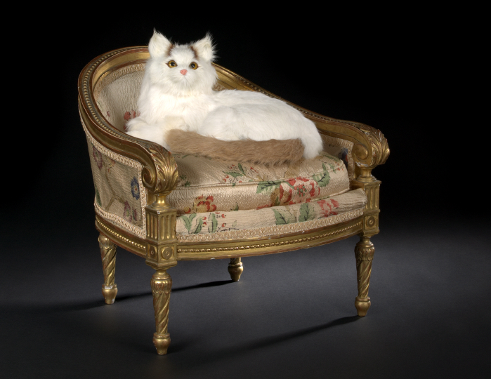 Unusual French Carved Giltwood