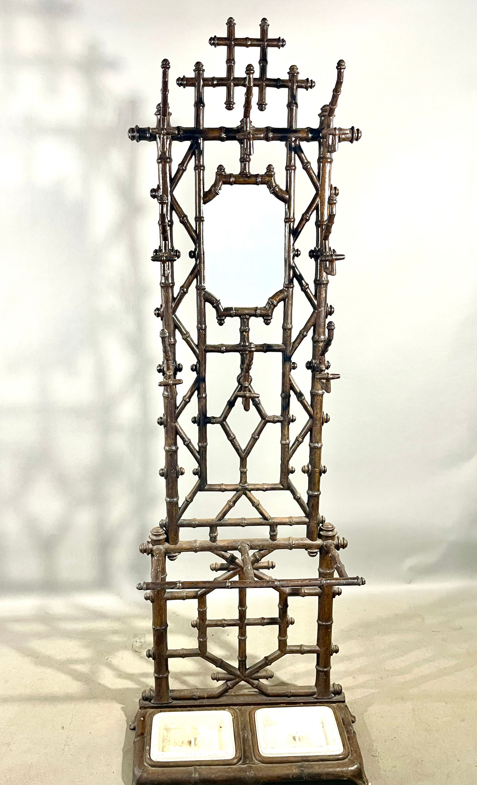UNUSUAL FRENCH CAST IRON FAUX