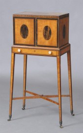UNUSUAL GEORGE III INLAID SATI