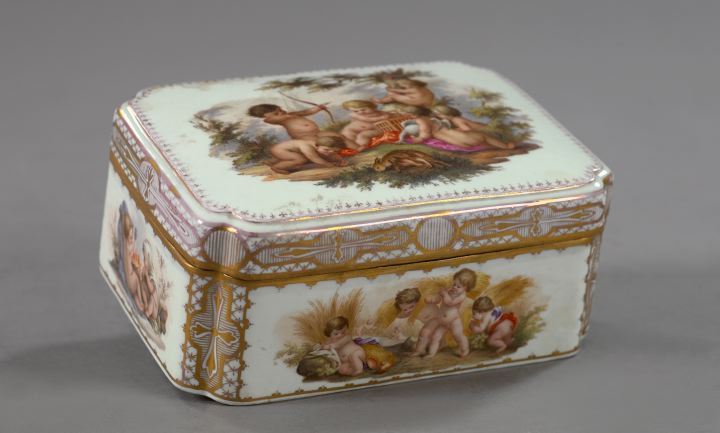 Unusual Gilt-Brass-Mounted