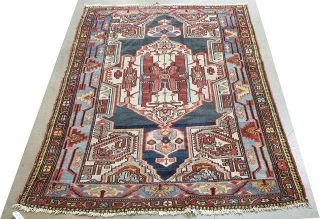 UNUSUAL HAND-TIED PERSIAN HAMADAN