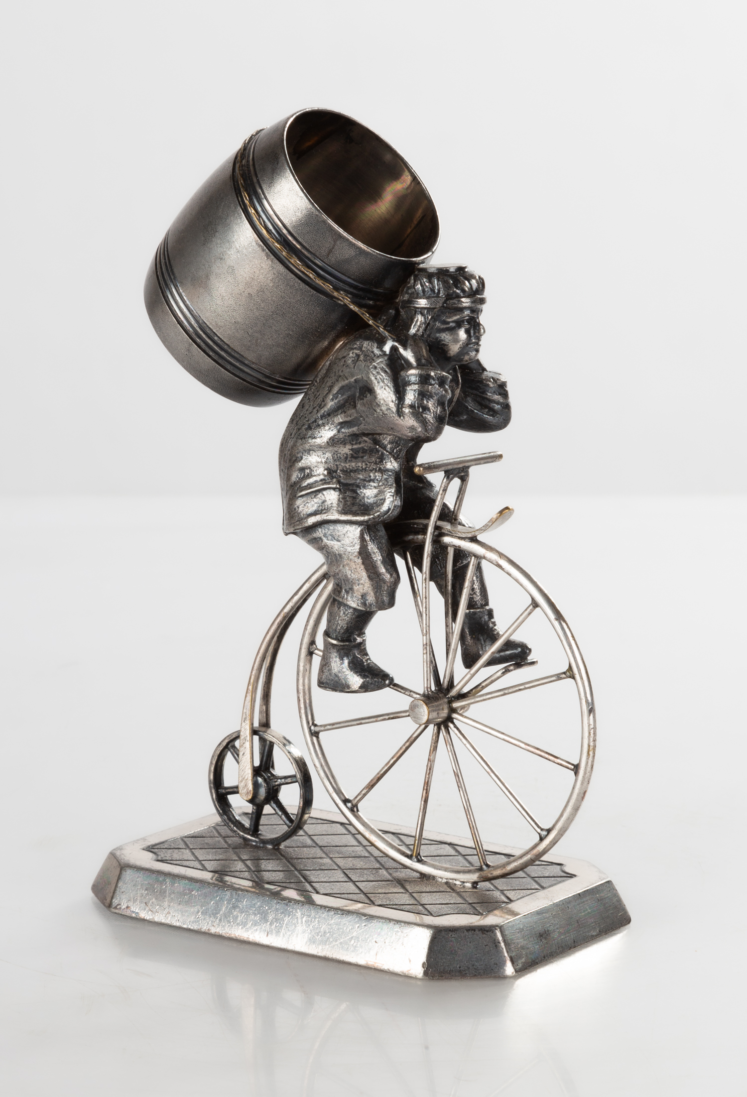 UNUSUAL HIGH WHEEL BICYCLE