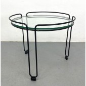 Unusual Homecrest Glass Top an