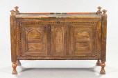 Unusual Indian Hardwood and Po