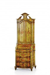 Unusual Italian painted diminu