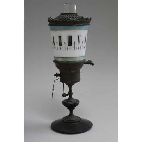 Unusual lamp clock, possibly