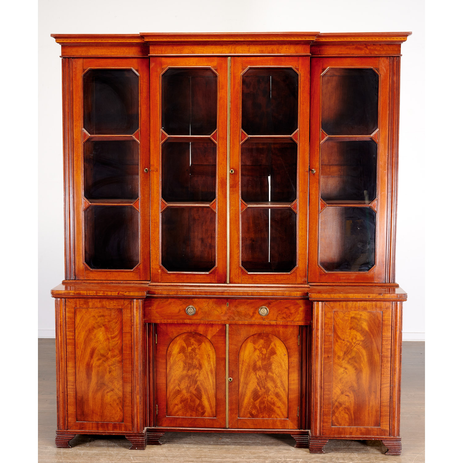 UNUSUAL LATE REGENCY MAHOGANY