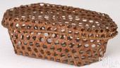 UNUSUAL LIDDED SPLINT CHEESE B