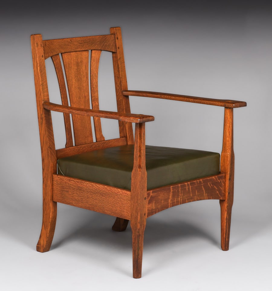 UNUSUAL LIMBERT ARMCHAIR