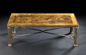 Unusual Metal and Gilt-Lacquer