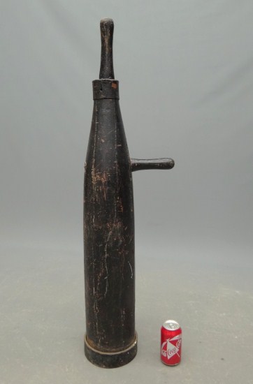 Unusual mid 19th c. pavement tamper