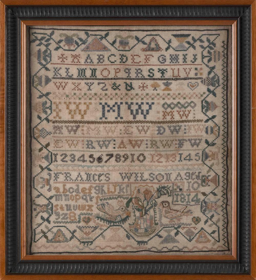 UNUSUAL NEW HAMPSHIRE NEEDLEWORK