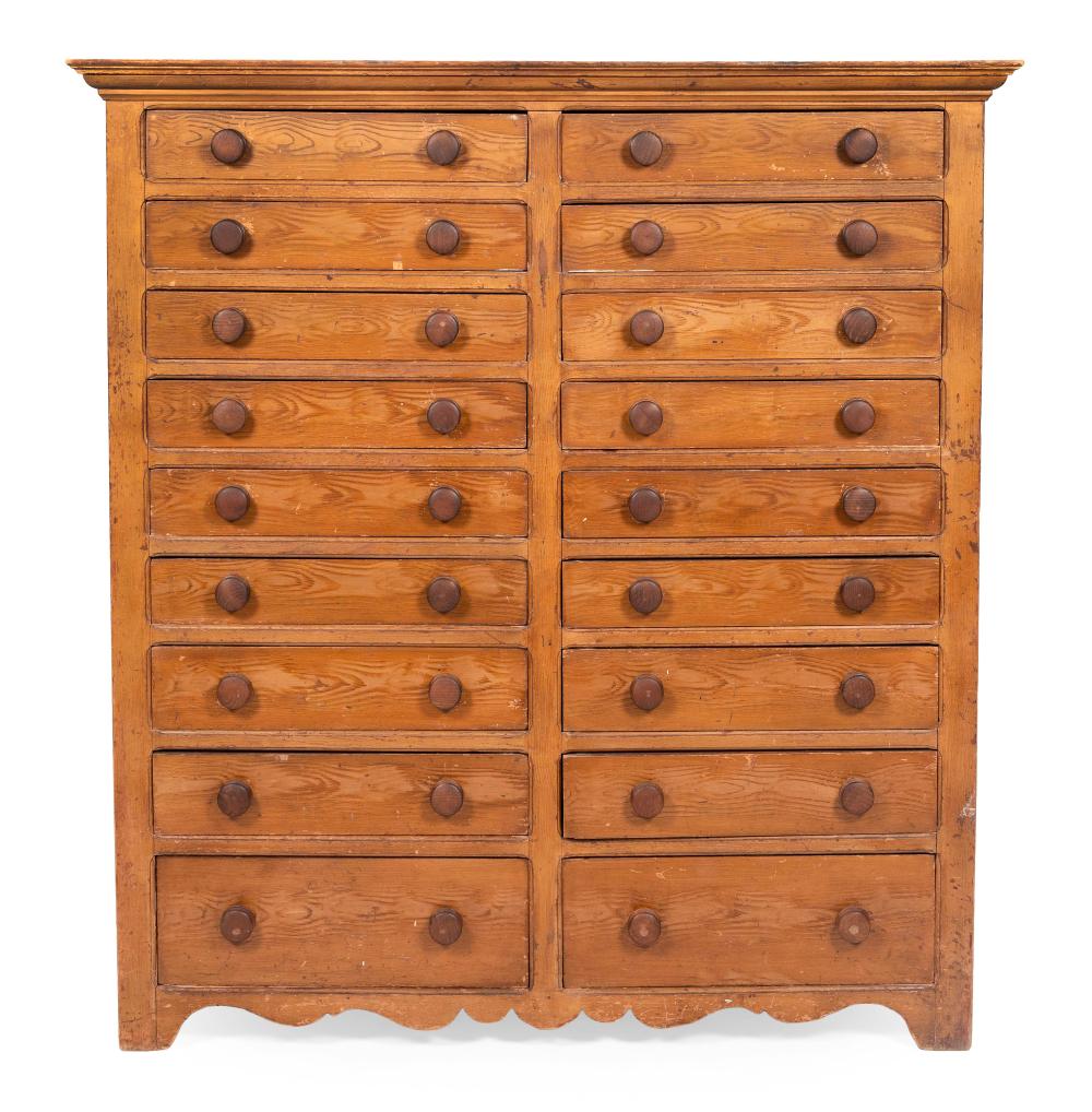 UNUSUAL ONE-PIECE DOUBLE CHEST