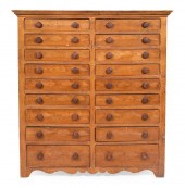 UNUSUAL ONE-PIECE DOUBLE CHEST