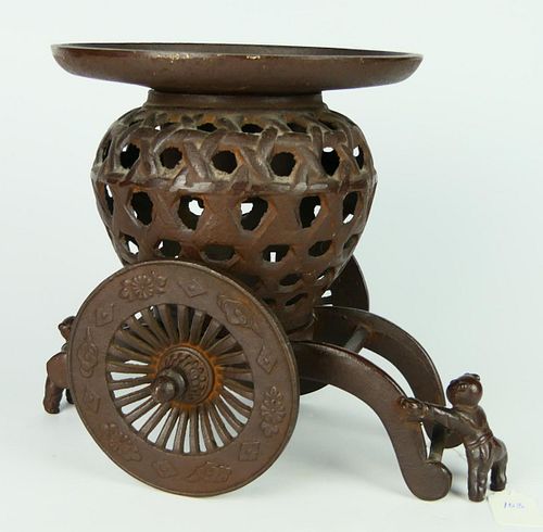 UNUSUAL ORIENTAL INCENSE BURNER 2