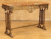 UNUSUAL OSCAR BACH IRON MARBLE