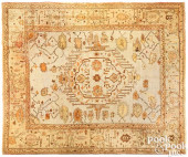 UNUSUAL OUSHAK CARPET, EARLY 2