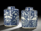 Unusual Pair of Chinese Blue a