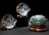Unusual Pair of Chinese Cloiso