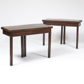 UNUSUAL PAIR OF GEORGE III MAH
