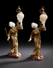 Unusual Pair of Signed French