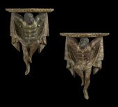 Unusual Pair of Venetian Carve