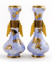 Unusual pair Royal Worcester p