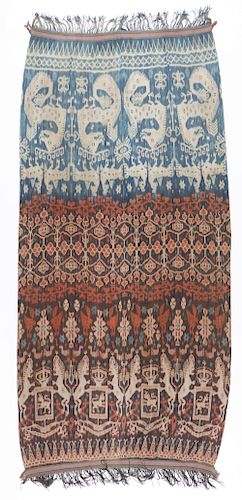 UNUSUAL PART INDIGO IKAT HINGGI,