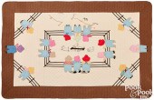 UNUSUAL PATCHWORK AND EMBROIDE
