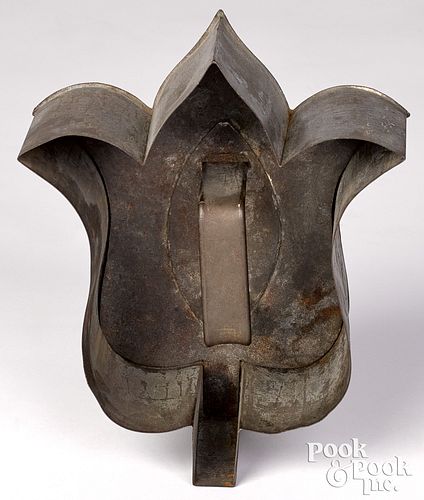 UNUSUAL PENNSYLVANIA TIN TULIP FOOD