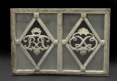 Unusual Polychromed Oak Archit