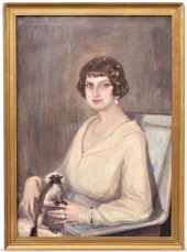 UNUSUAL PORTRAIT OF A WOMAN &