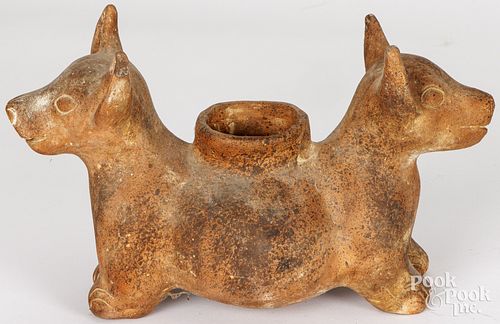 UNUSUAL PRE-COLUMBIAN COLIMA DOG