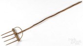 UNUSUAL PRIMITIVE APPLE PICKIN