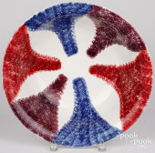UNUSUAL RAINBOW SPATTERWARE WA