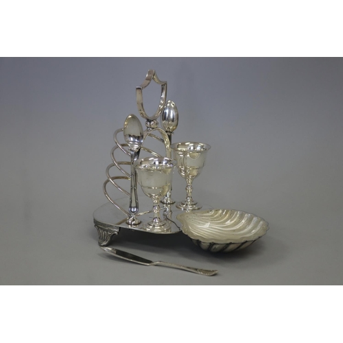 Unusual rare silver plate