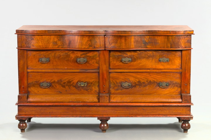 Unusual Regency-Style Mahogany