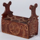 UNUSUAL SCANDINAVIAN CARVED BO