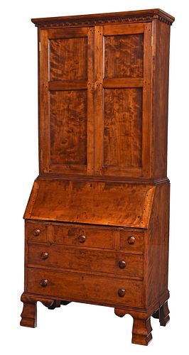 UNUSUAL SOUTHERN FEDERAL BIRCH DESK