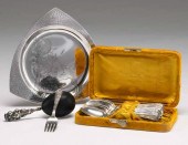 Unusual Sterling Silver-Handle