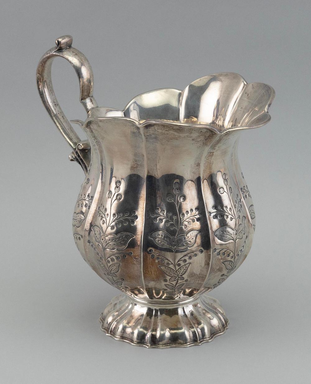 UNUSUAL STERLING SILVER PITCHER