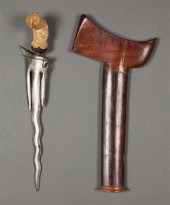 Unusual triple-bladed Indonesi