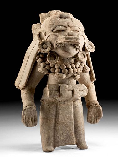 UNUSUAL VERACRUZ POTTERY STANDING