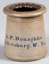 UNUSUAL WEST VIRGINIA STONEWAR