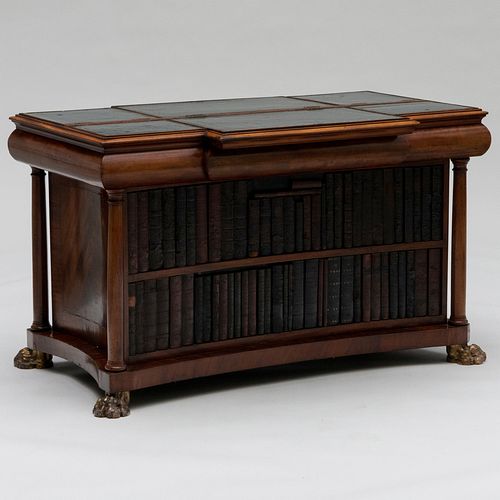 UNUSUAL WILLIAM IV MAHOGANY AND
