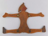 UNUSUAL WOODEN SILHOUETTE FIGU