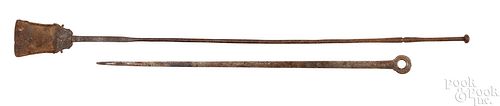 UNUSUAL WROUGHT IRON EMBER