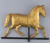 UNUSUALLY SMALL GILT RUNNING H