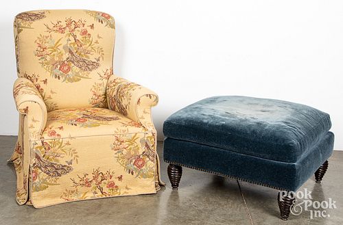 UPHOLSTERED CHAIR AND